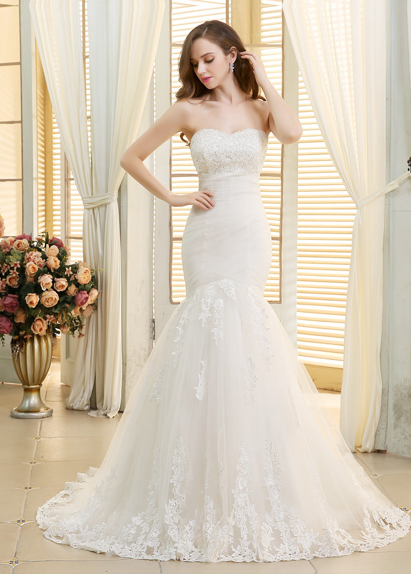 Sweetheart Mermaid Bridal Dresses