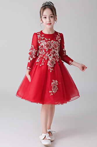 Flower Girl Dresses with Long Sleeves