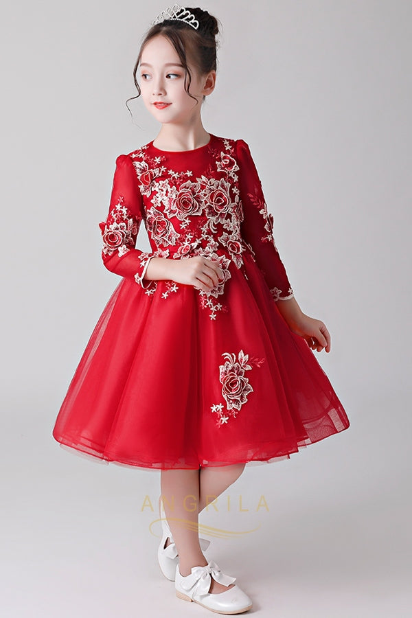 Flower Girl Dresses with Long Sleeves