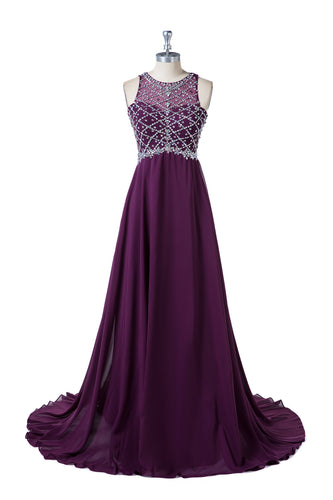 Beading Sleeveless Evening Dresses