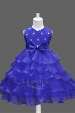 Tulle Sleeveless Flower Girl Dresses with Lovely Bow