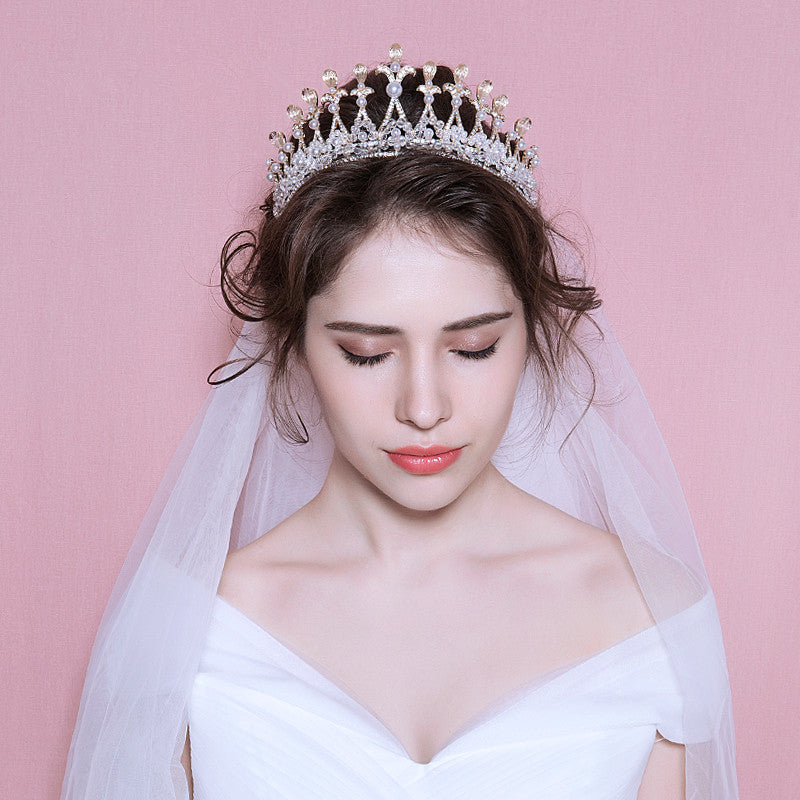 Queen Tiara Bridal Headpiece