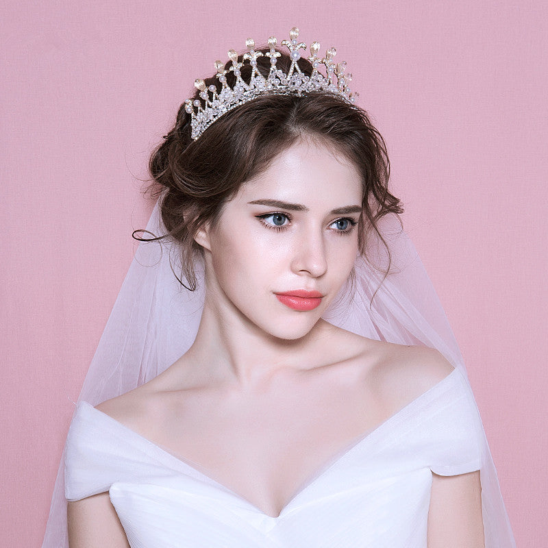 Queen Tiara Bridal Headpiece