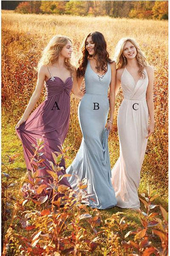 Modest Long Bridesmaid Dresses