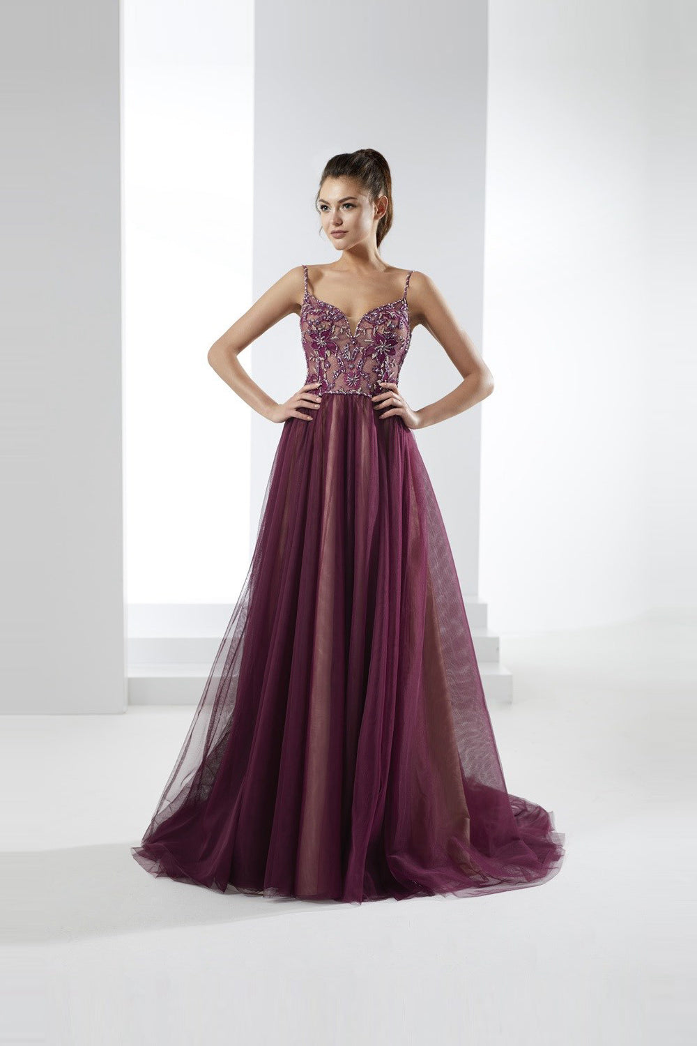 Marvelous Tulle Sleeveless Sweetheart Evening Dresses