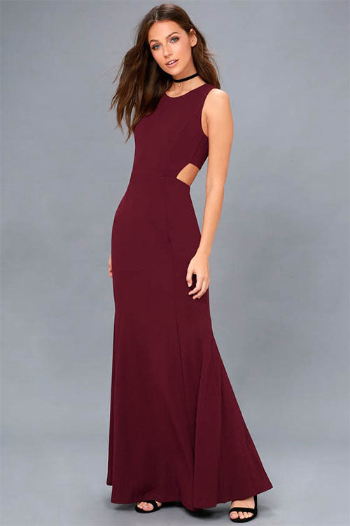 Trumpet/Mermaid Scoop Neck Long Evening Dress