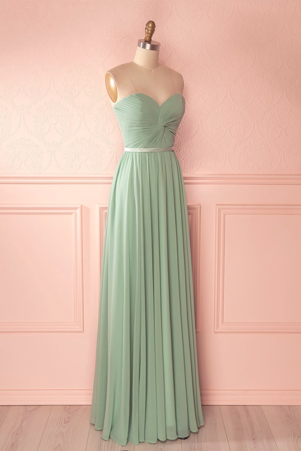 A-Line/Princess Chiffon Sweetheart Bridesmaids Dresses