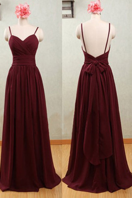 Claret Bridesmaid Dresses